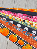 Get Exactly What You See! 10 X 1-Yard Cuts 1.5" Fall Holidays Mix Assorted Grosgrain Printed Ribbon, Bow, Gift Wrap, Luggage Tag