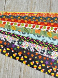 Get Exactly What You See! 10 - 1-Yard Cuts Grosgrain Ribbon: 5/8", Fall & Halloween, Hair Bow - Luggage Tag, Dog Collar, Autumn Leaves