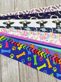 Get Exactly What You See! 10 - 1-Yard Cuts of 1.5" Summer Fun Animal & Beach Themed Prints Assorted Grosgrain Printed  Ribbon - Bow - Tag
