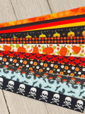 Get Exactly What You See! 10 x 1-Yard Cuts Printed Grosgrain Ribbon: 5/8", Fall & Halloween Holiday Mix, Dog Collar, Hair Bow, Gift Wrap (Copy)